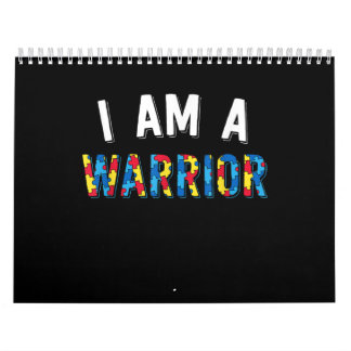 autistisch | Autismus Bewusstsein I Bin Warrior Pu Kalender