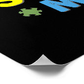 autistisch | Autismus: Starke Definition Poster (Ecke)