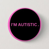 autistisch button (Vorderseite)