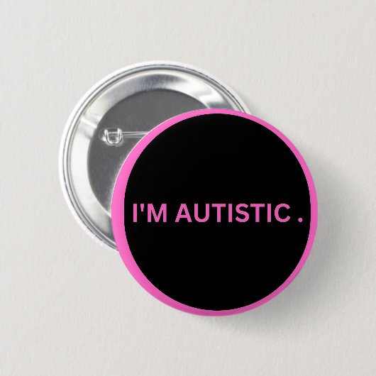 autistisch button (Vorne & Hinten)