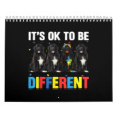 autistisch |Es ist OK, eine andere Neufundland-Mam Kalender (Titelbild)
