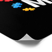 autistisch | Gott fand einige der stärksten Frauen Poster (Ecke)