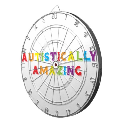 autistisch Phantastisch Dartscheibe (Vorderseite rechts)