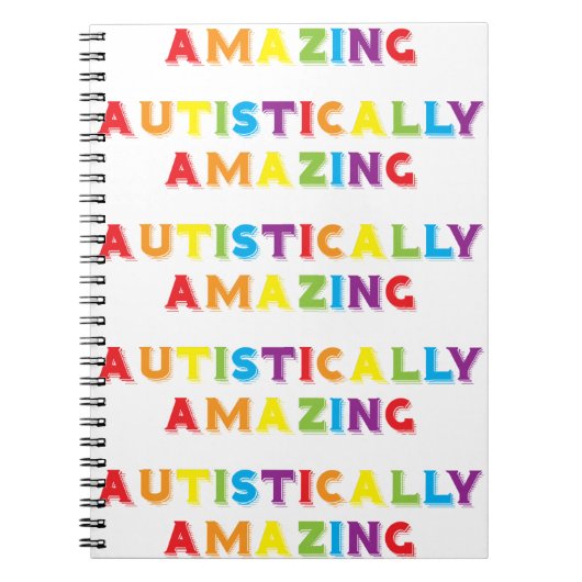 autistisch Phantastisch Notizblock (Vorderseite)