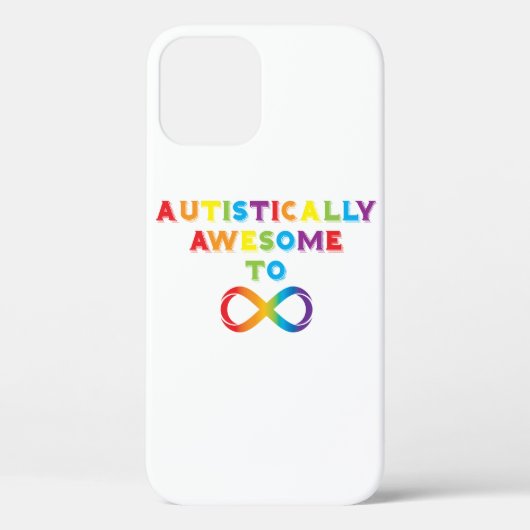 Autistisch Phantastisch zur Unendlichkeit Case-Mate iPhone Hülle (Rückseite)