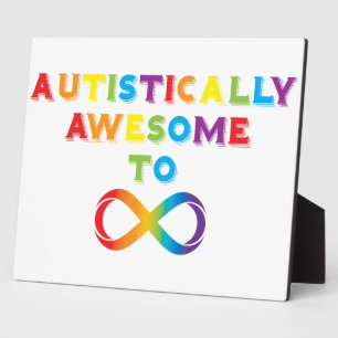 Autistisch Phantastisch zur Unendlichkeit Fotoplatte