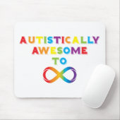 Autistisch Phantastisch zur Unendlichkeit Mousepad (Mit Mouse)