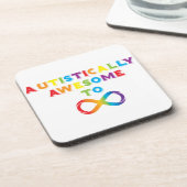 Autistisch Phantastisch zur Unendlichkeit Untersetzer (Linke Seite)