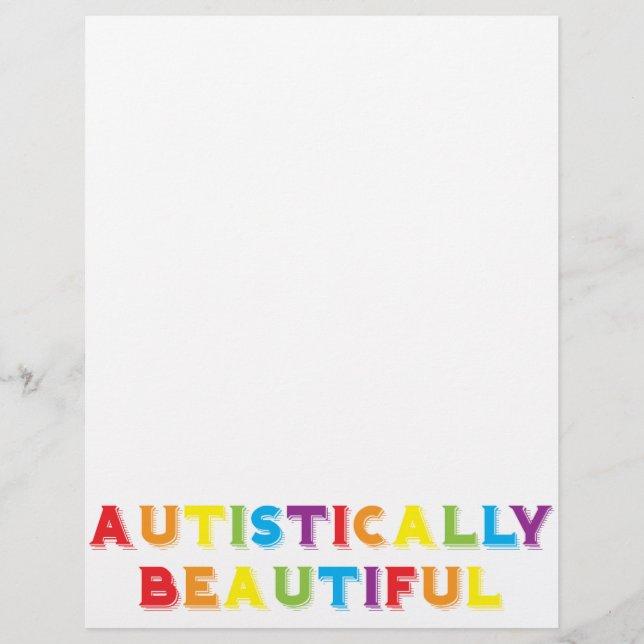 autistisch schön (Vorderseite)