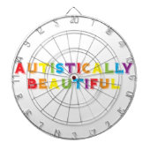 autistisch schön dartscheibe (vorne)