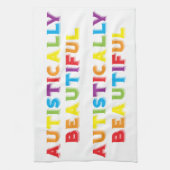autistisch schön handtuch (Vertikal)