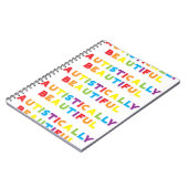 autistisch schön notizblock (Linke Seite)