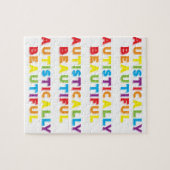 autistisch schön puzzle (Horizontal)