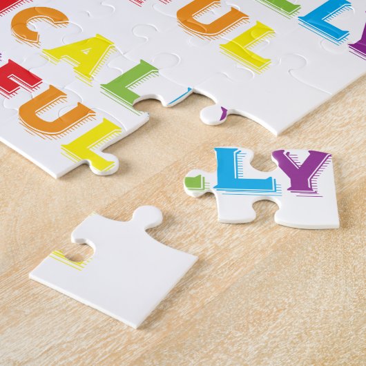 autistisch schön puzzle (Seite)