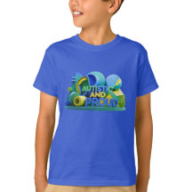 Autistisch & Stolzes Kinder T-Shirt