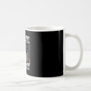Autistisch und Schwul Lustiges Hartes Skelett Meme Kaffeetasse