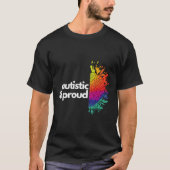 Autistisch und stolz 2 0 T-Shirt (Vorderseite)