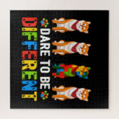 autistisch | wagen Sie es, sich von Niedlichen Shi Puzzle (Horizontal)