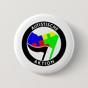 Autistische Aktion autistische Aktion Button