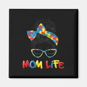 Autistische Aufklärung Mama-Leben Frauen Mama Gi Magnet