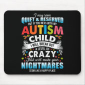 Autistische Autismus Bewusstsein Puzzle Pieces Pro Mousepad (Vorne)