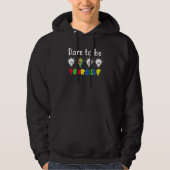 Autistische Autismus Bewusstsein wagen, Ihr Selbst Hoodie (Vorderseite)