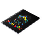 Autistische Autismus Bewusstseinsbildung Mama Lebe Notizblock (Linke Seite)