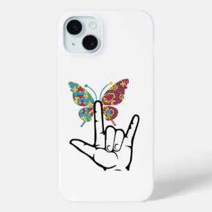 Autistische Autismus Butterfly Autismus Bewusstsei Case-Mate iPhone Hülle