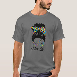 Autistische Autismus Sensibilisierung Mama Leben F T-Shirt