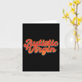 Autistische Jungfrau Funny Autism Awareness Montag Karte (Gelbe Blume)