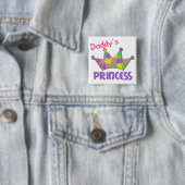 Autistische Prinzessin 3 AUTISMUS Button (Beispiel)