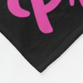 Autistische Prinzessin Opossum 3 Fleecedecke (Ecke)