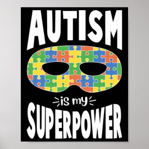 Autistische Sensibilität Männer Frauen Kinder Auti Poster