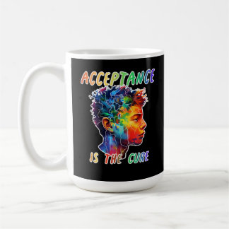 Autistische Spektralakzeptanz ist die Heilung Kaffeetasse
