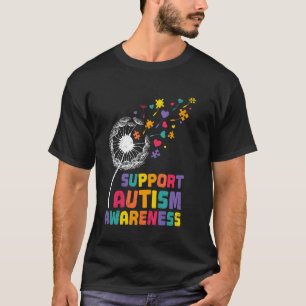 Autistischer AUTISMUSBEWUSSTSEIN Lustiger Löwenzah T-Shirt