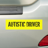 AUTISTISCHER FAHRER AUTOAUFKLEBER (Auf Auto)