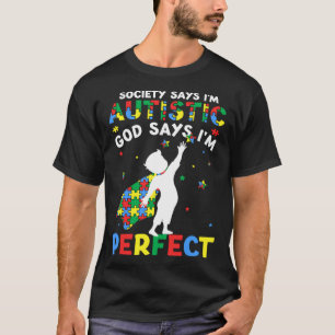 Autistischer Gott sagt, ich bin perfektes Puzzle A T-Shirt