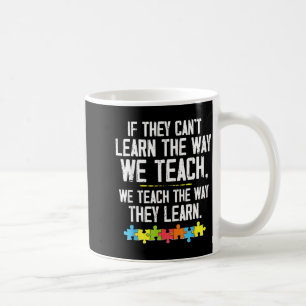 Autistischer Lehrer unterrichtet Autismus-Bewussts Kaffeetasse