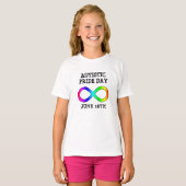 Autistischer Pride Day 18. Juni Shirt (Vorne ganz)