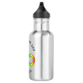 Autistischer Pride Tag 18 Juni Wasserflasche Edelstahlflasche (Rechts)
