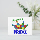 Autistischer Prinz 3 AUTISM Postkarte (Stehend Vorderseite)
