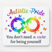 Autistischer Prix Mousepad (Vorne)