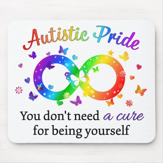 Autistischer Prix Mousepad (Vorne)