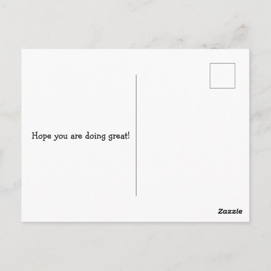 Autistischer Prix Postkarte (Rückseite)