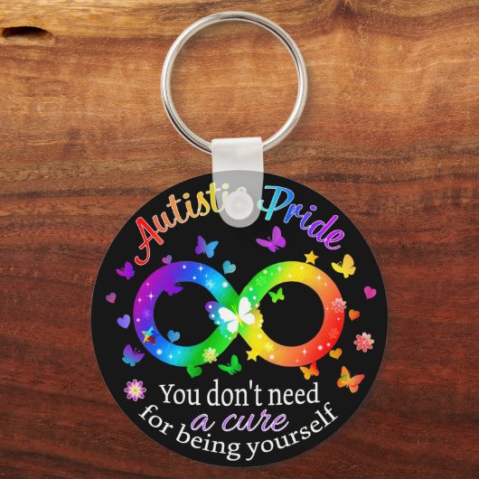 Autistischer Prix Schlüsselanhänger (Vorderseite)