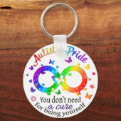Autistischer Prix Schlüsselanhänger (Vorderseite)