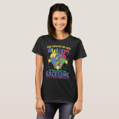 Autistischer Puzzle-Gott hat mich mit Autismus-Bew T-Shirt (Vorne ganz)