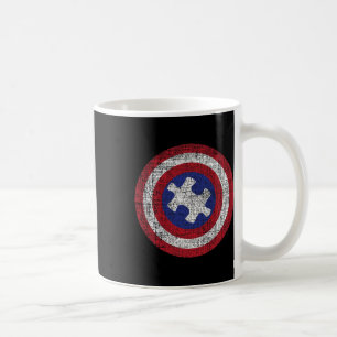 Autistischer Puzzle Piece Shield - Awareness Au Kaffeetasse