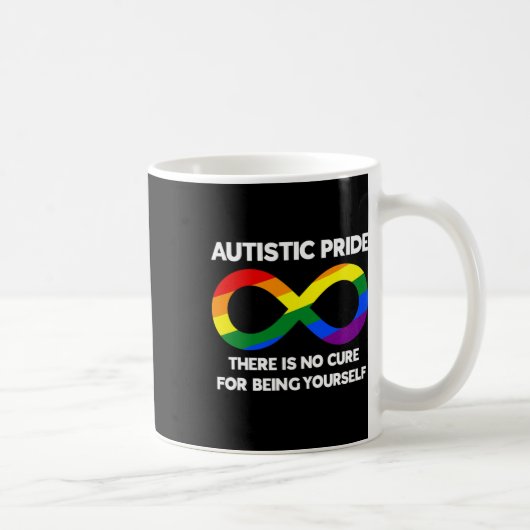 Autistischer Stolz - Bewusstsein für Autismus - Ra Kaffeetasse (Rechts)