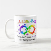 Autistischer Stolz Kaffeetasse (Links)